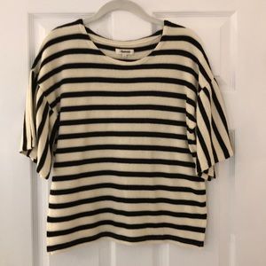 Madewell Striped Bell Sleeve Top